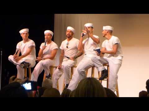 Backstreet Boys cruise 2014 Q and A