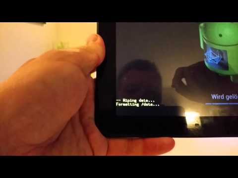 Odys X10 factory reset - English  - How to set language of choice - UHD