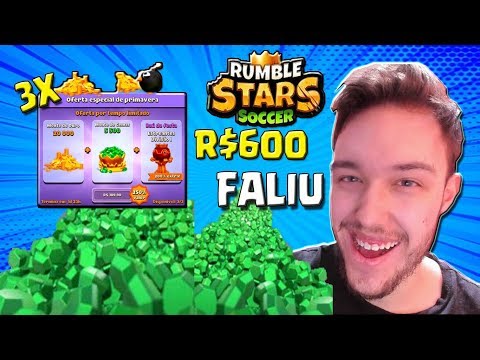 GASTEI R$600 EM RUMBLE STARS E NÃO ACREDITEI NO QUE VEIO!