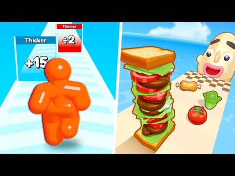 Tall Man Run Vs Sandwich Runner New Big Update Gameplay N31EWB5HK