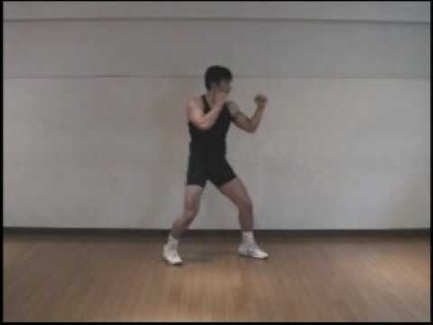 格闘技系エクササイズ　フットワーク　リズム 　Foot work