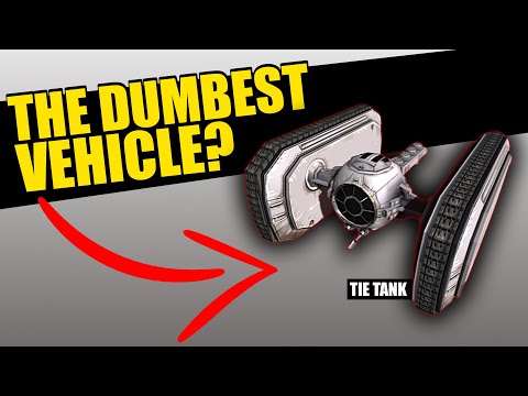 The Dumbest Vehicle in Star Wars History? -- The 'Tie Tank' Explained