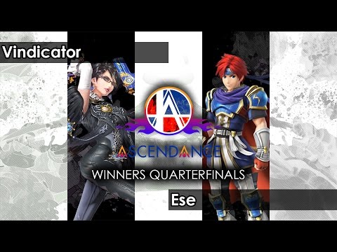 Smash 4: Vindicator (Bayonetta) V Ese (Roy) - Ascendance 21 Tournament SSB4