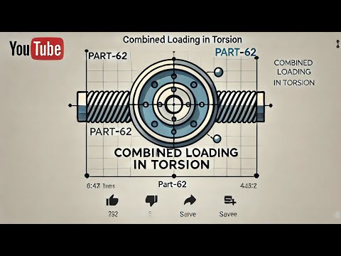 62. Combined Loading in Torsion: Bending Moment & Torsion Theory | Strength of Materials