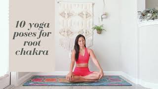 10 yoga poses for root chakra