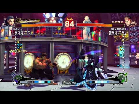 SSF4 AE 2012: Jiban (Rose) vs Oniku (Ryu) - Xbox Live Ranked Match