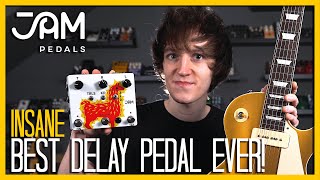 Video thumbnail for The BEST ANALOG DELAY/ECHO I'VE PLAYED! Delay Llama Xtreme - Jam Pedals Demo by HarryAndAGuitar