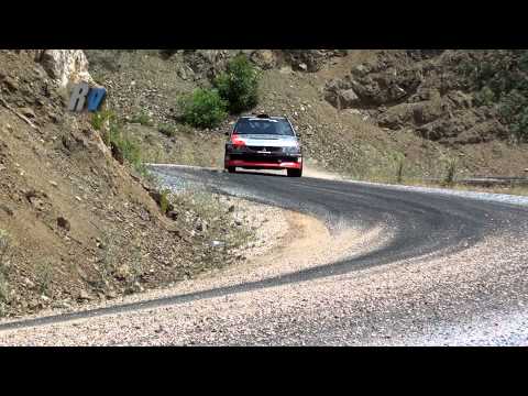 2013 Oyak Renault Yeşil Bursa Rallisi / Burak Çukurova - Ünal Tezel / Mitsubishi Lancer Evo 9