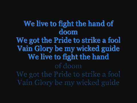 Edguy - Vain Glory Opera lyrics