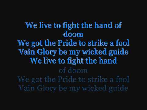 Edguy - Vain Glory Opera lyrics