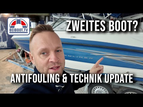 Antifouling entfernen, Wechselrichter einbau, Lofrans Kohlebürsten ersetzen Bayliner 652 CU