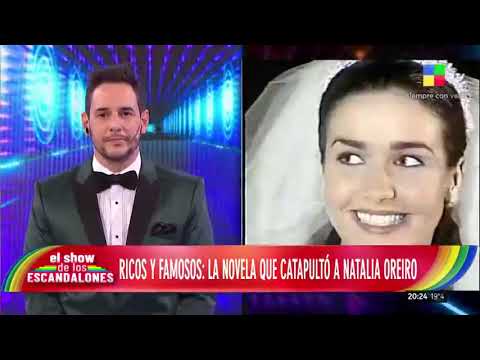 Natalia Oreiro recordó el insólito pedido que le hizo a Alejandro Romay en "Ricos y famosos"