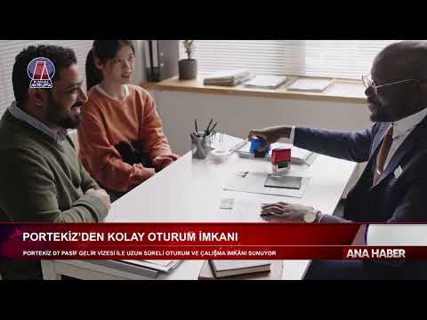 PORTEKİZ D7 PASİF GELİR VİZESİ İLE UZUN SÜRELİ OTURUM VE ÇALIŞMA İMKÂNI SUNUYOR