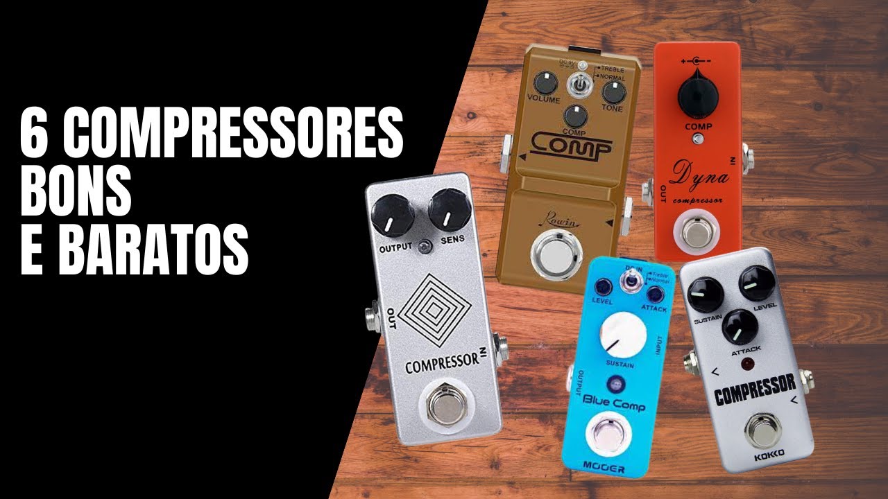 6 COMPRESSORES BONS E BARATOS