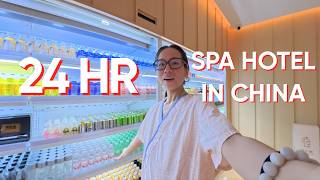 Inside a 24-Hour Spa Hotel in Shenzhen China 🇨🇳 (Massages, PRICE, Sleeping & Food) | China Diaries