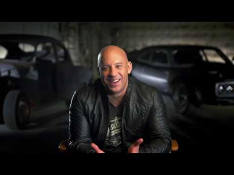 The Fate of the Furious: Vin Diesel "Dominic Toretto" Behind the scenes Movie Interview | ScreenSlam