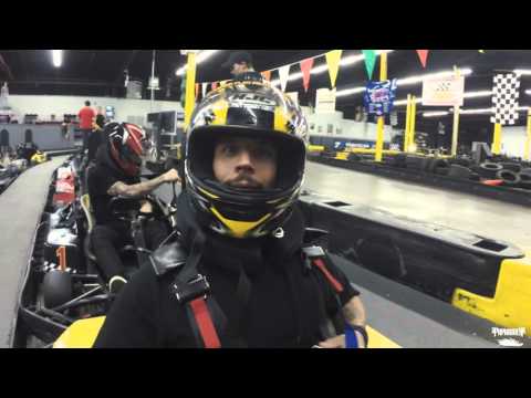 Papa Roach Racing Go Karts!