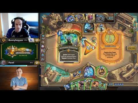 Bunnyhoppor vs Pavel - Hearthstone Grandmasters Europe S2 2019 - Week 6