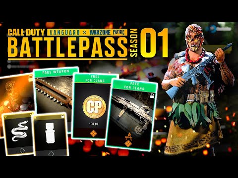 Vanguard SEASON 1 BATTLE PASS is Buggin' (All 100 Tiers Review)