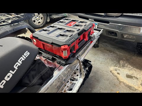 DIY Milwaukee packout for Polaris snowmobile