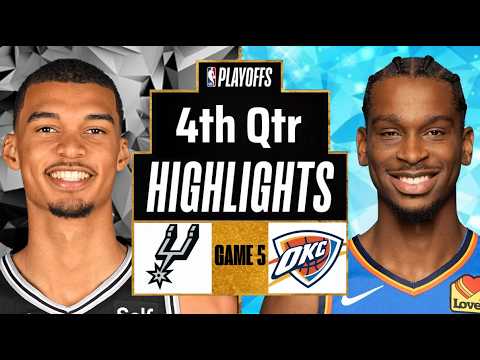 Spurs vs Thunder Highlights Today 4th Qtr | May 26 | 2026 NBA Playoff Full Highlights Game 5