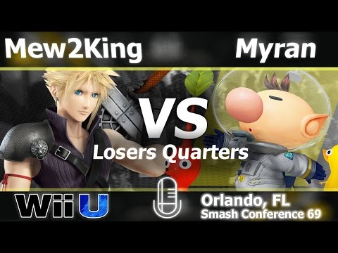 MVG FOX|Mew2King (Cloud) vs. Myran (Olimar) - Losers Quarters Smash Wii U - SC:69