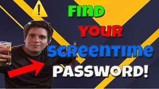 Screentime Bypass - How To Find Screentime Passcode *UPDATE*