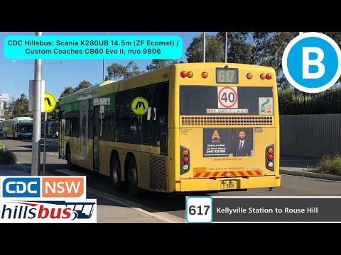 CDC Hillsbus: Scania K280UB 14.5m (ZF Ecomat) / Custom Coaches CB60 Evo II, m/o 9806 [Part 2]