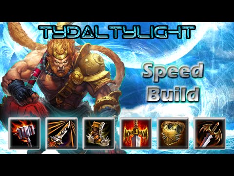 Smite - Sun Wukong vs Ullr - "Speed Build" S2 Ranked Joust 1v1