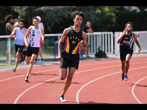 48''16: David SOMBE  (400m/JUM/SERIE 3) - Chpts IDF Cadets-Juniors MAISONS-ALFORT, 22 Juin 2019