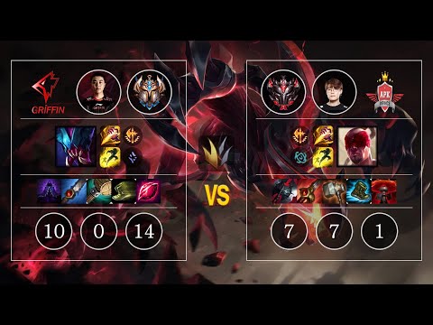 GRF GIDEON Rek'Sai vs APK Flawless Lee Sin Jungle - KR Patch 10.12
