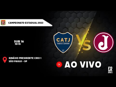 Tabuca Juniors x Juventus | AO VIVO | Quartas de Final do Campeonato Estadual SUB 16 | 21/10/2023