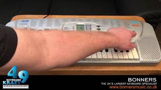Video thumbnail for Casio SA-75 Keyboard - 30 Patterns by KeyboardKrazy49