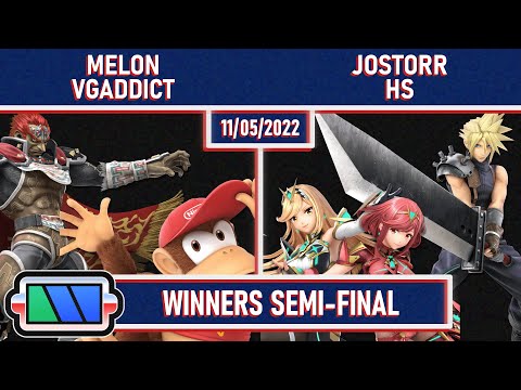 Charging Station | Melon & VGAddict vs HS & JoStorr | Winners Semis | SSBU Ultimate Tournament