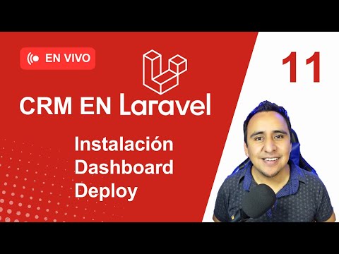  CRM con Laravel 12 Instalar crear Dashboard y hacer Deploy Live 11 