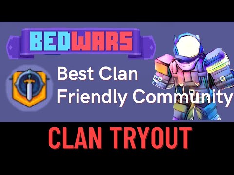 How To Join Anarchy Clan In Bedwars. | Roblox Bedwars