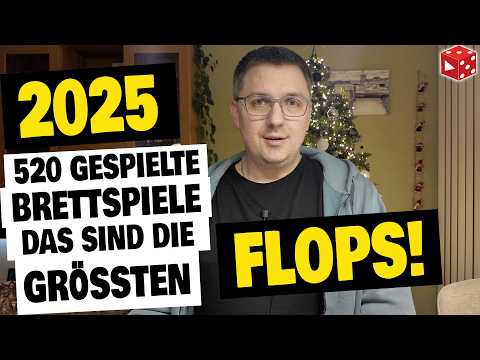 👎 My biggest board game disappointments of 2025 🎲