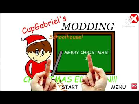 I saved CupGabriel's Modding Schoolhouse (CHRISTMAS EDITION!!!) from Playtime Helps Baldi Sucks!