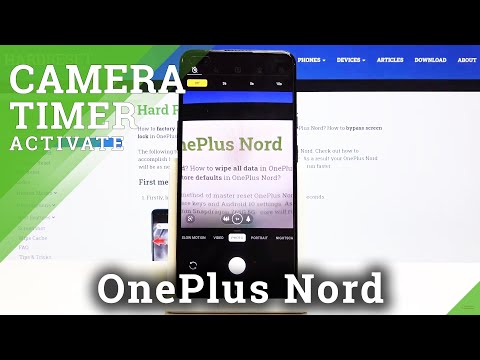 How to Activate Camera Timer in OnePlus Nord – Delay Taking Photo