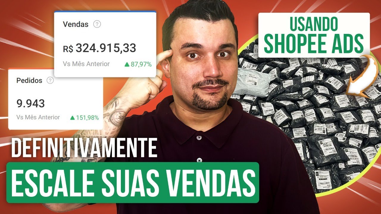Shopee Ads: Método Validado Para Escalar Produtos Usando os Anúncios da Shopee - 7 Passos P/ Vender