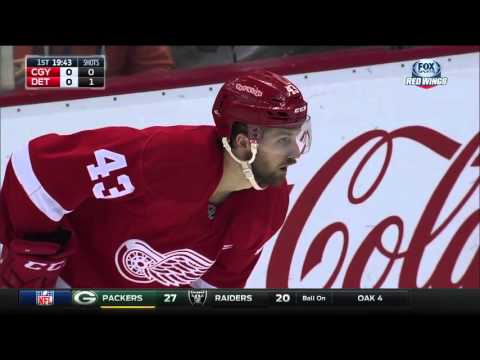 20.12.2015 Calgary Flames vs Detroit Red Wings