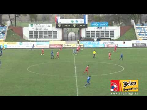 JSL 2013/14: 13.Kolo Spartak - Radnički Niš 1:0 (0:0)