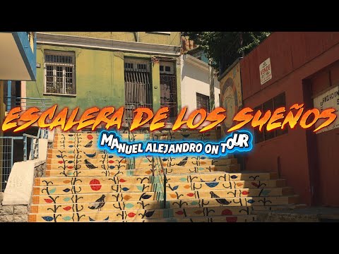 Valparaíso CERRO SANTO DOMINGO / Escalera de Los SUEÑOS #ValparaísoChile 