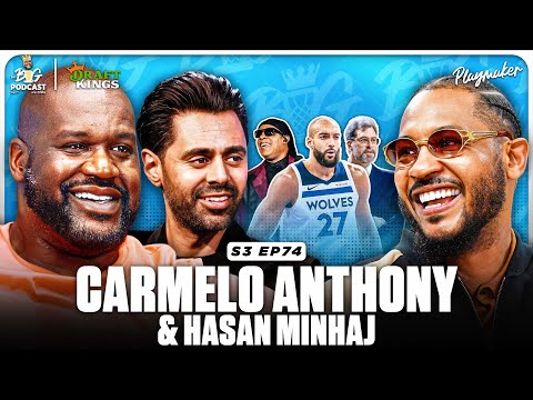 Shaq, Melo & Hasan Talk Phil Jackson BEEF, GOAT Debate + If Shaq Could Play In Today's NBA