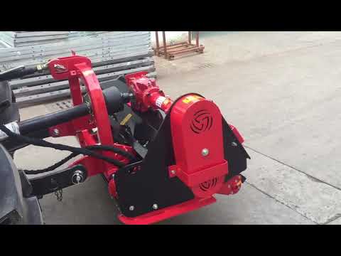 Jonova NBM flail mower by hydraulic side shift