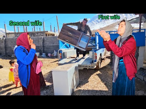 "Love on a Budget: Mr. Rahmat's Heartfelt Journey to Redecorate His Second Wife's Kitchen"