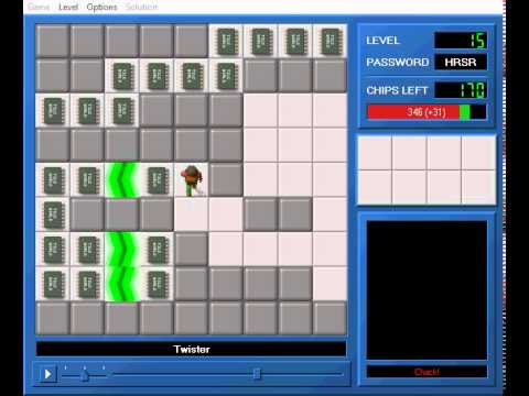 CCLP1 level 15 solution - 315 seconds