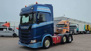 Tracteur routier Scania S500 6x2/4 Highline Euro6C - Retarder - Parking airco - Double t à vendre - Image 4 | Autoline ML Tracteur routier Scania S500 6x2/4 Highline Euro6C - Retarder - Parking airco - Double t | Image 4 - Autoline