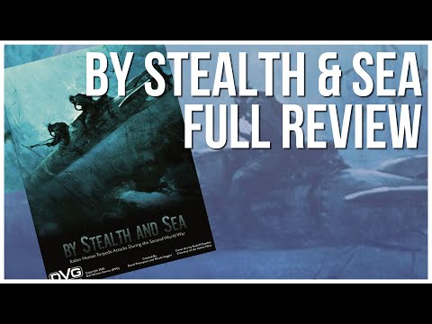 By Stealth & Sea - Review | DVG Games | Solitaire Wargaming | David Thompson & Nicola Saggini