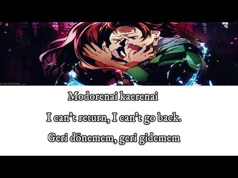 Tanjirou No Uta - (English lyrcs/Japanese lyrcs/Turkish lyrcs)